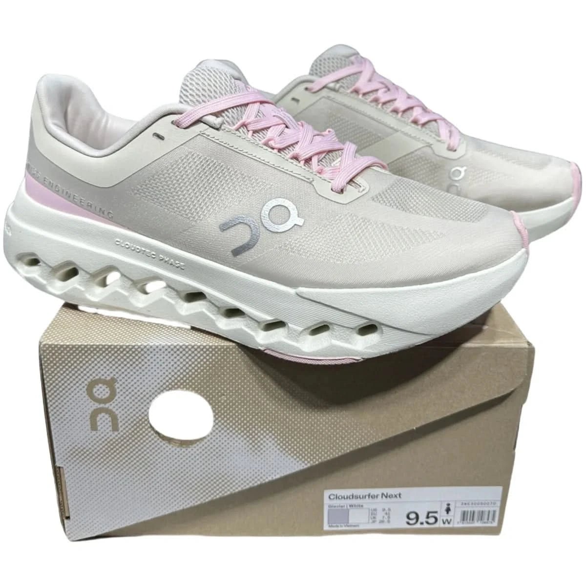 On Cloudsurfer Next Women's White/Pink - Onsrunners