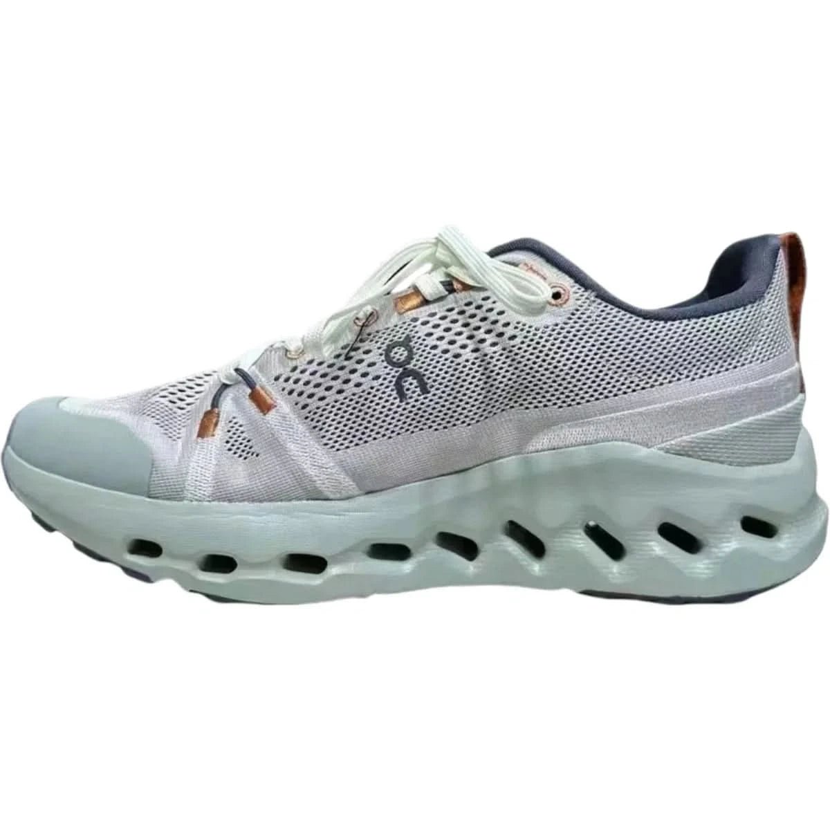 On Cloudsurfer Trail Waterproof Men's Gray/Green - Onsrunners