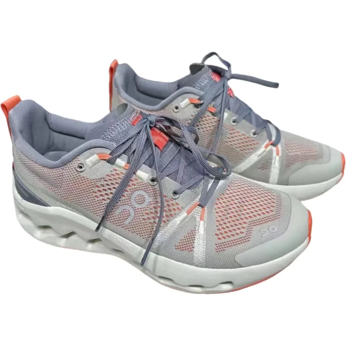 On Cloudsurfer Trail Waterproof Men's Gray/White - Onsrunners