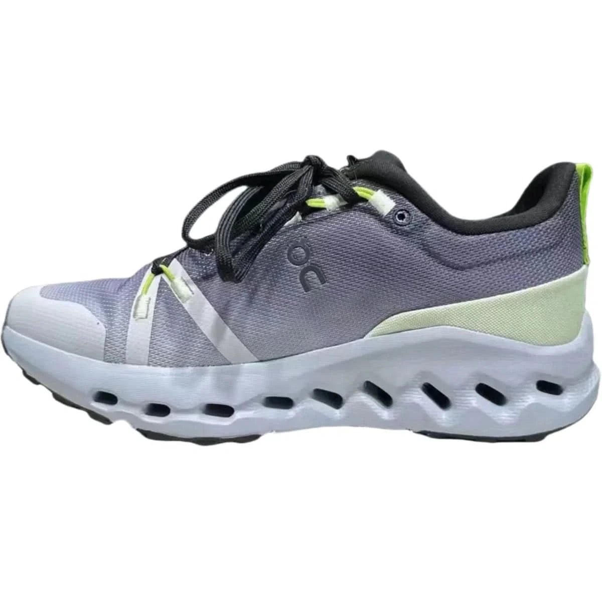 On Cloudsurfer Trail Waterproof Women's Black/Heather - Onsrunners