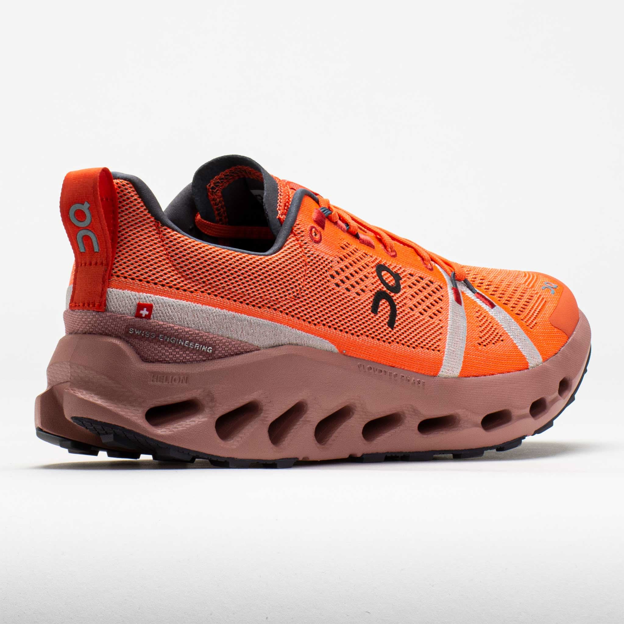 On Cloudsurfer Trail Women's Flame/Dustrose - Onsrunners