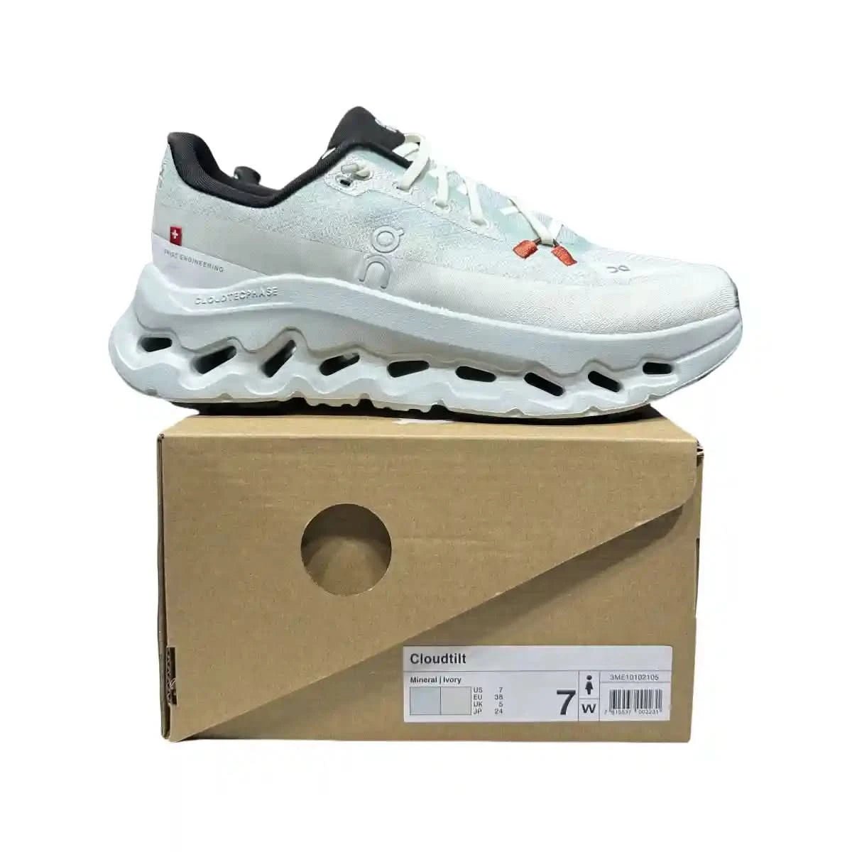 On Cloudtilt Men's Stone Green/Ivory White - Onsrunners
