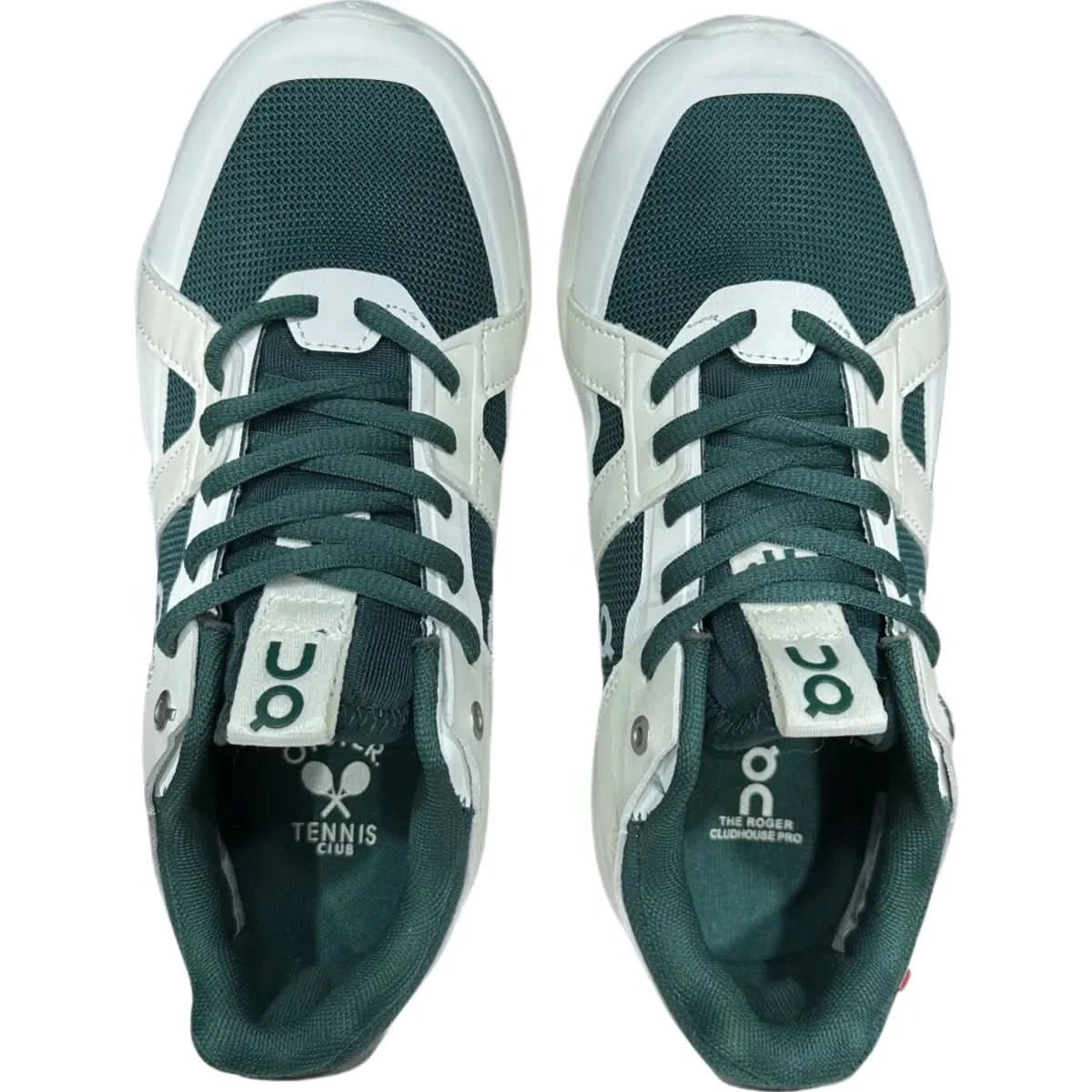 On The Roger Clubhouse Pro Women's White/Green - Onsrunners