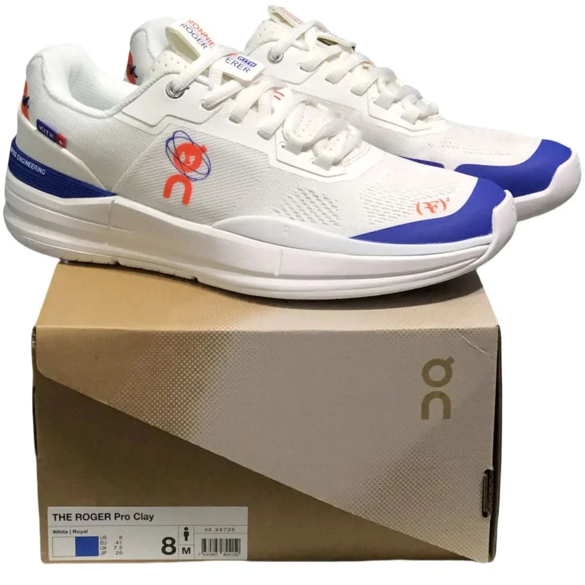 On The Roger Pro Men's Beige/Blue - Onsrunners