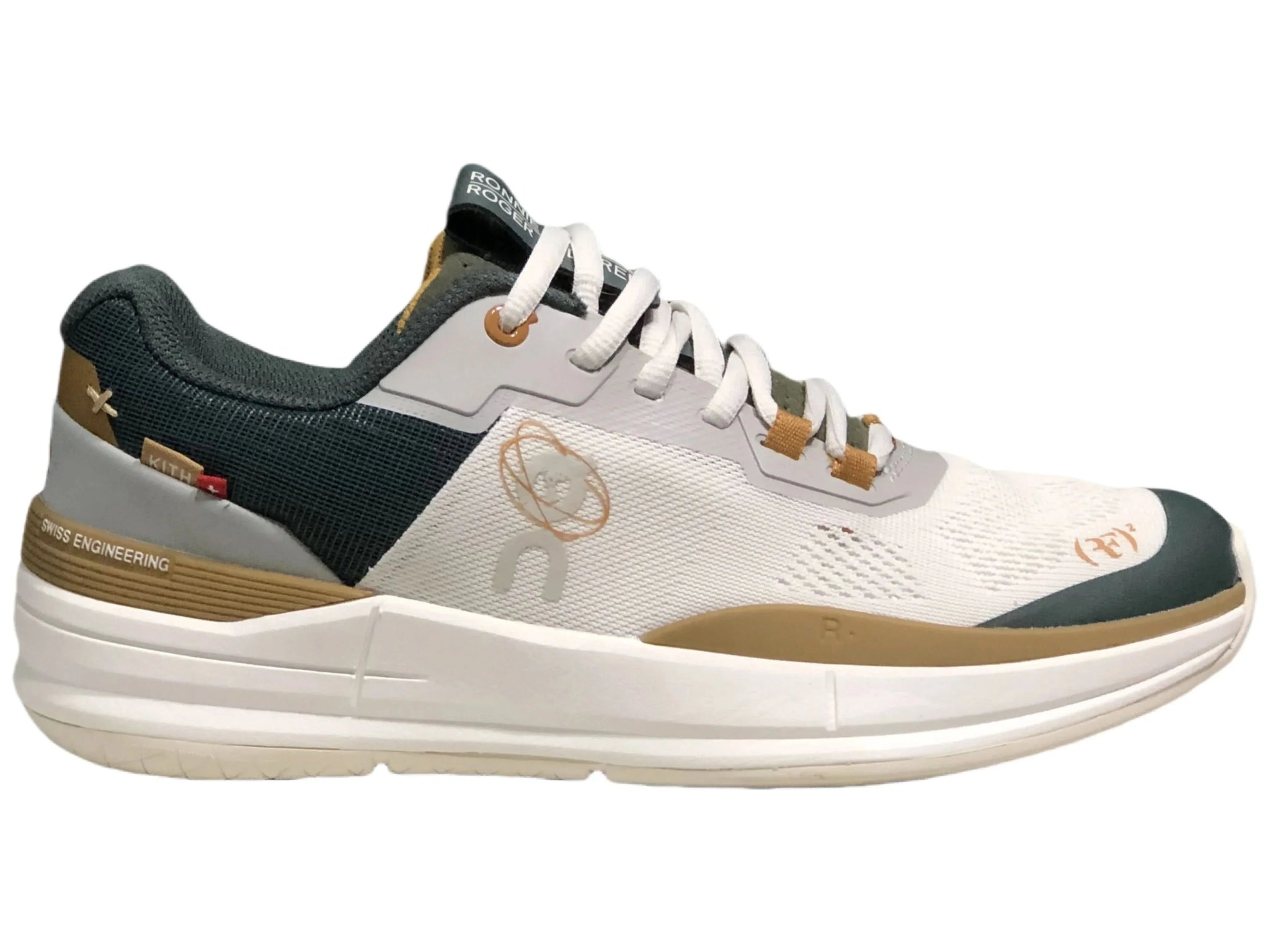 On The Roger Pro Men's Beige/Green - Onsrunners