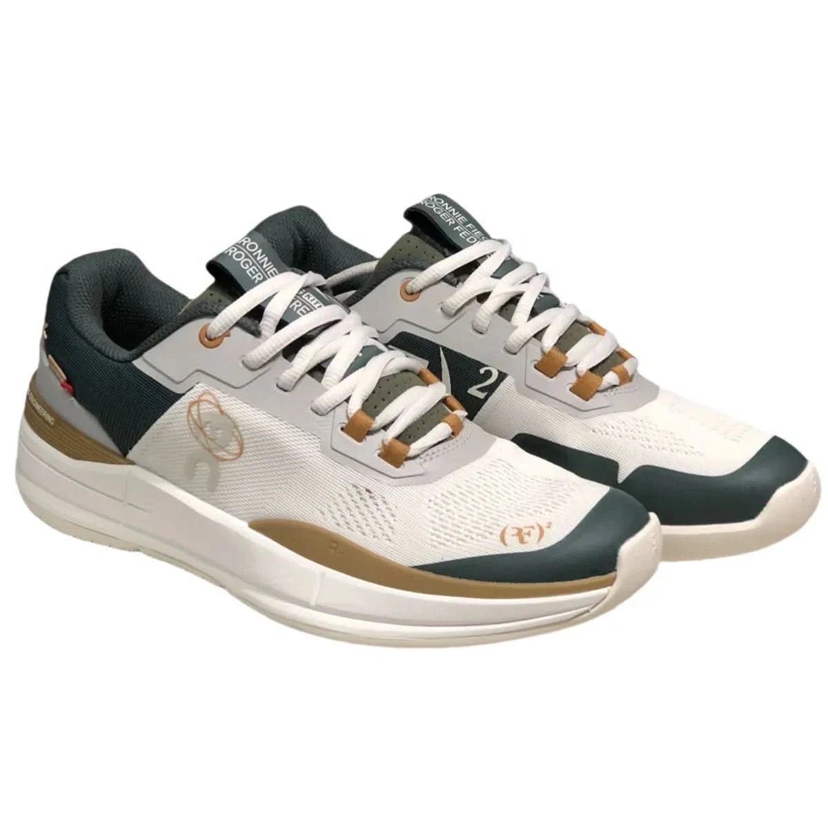 On The Roger Pro Men's Beige/Green - Onsrunners