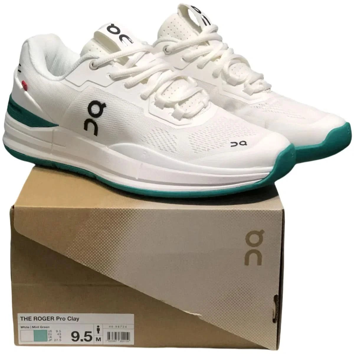 On The Roger Pro Men's White/Green - Onsrunners