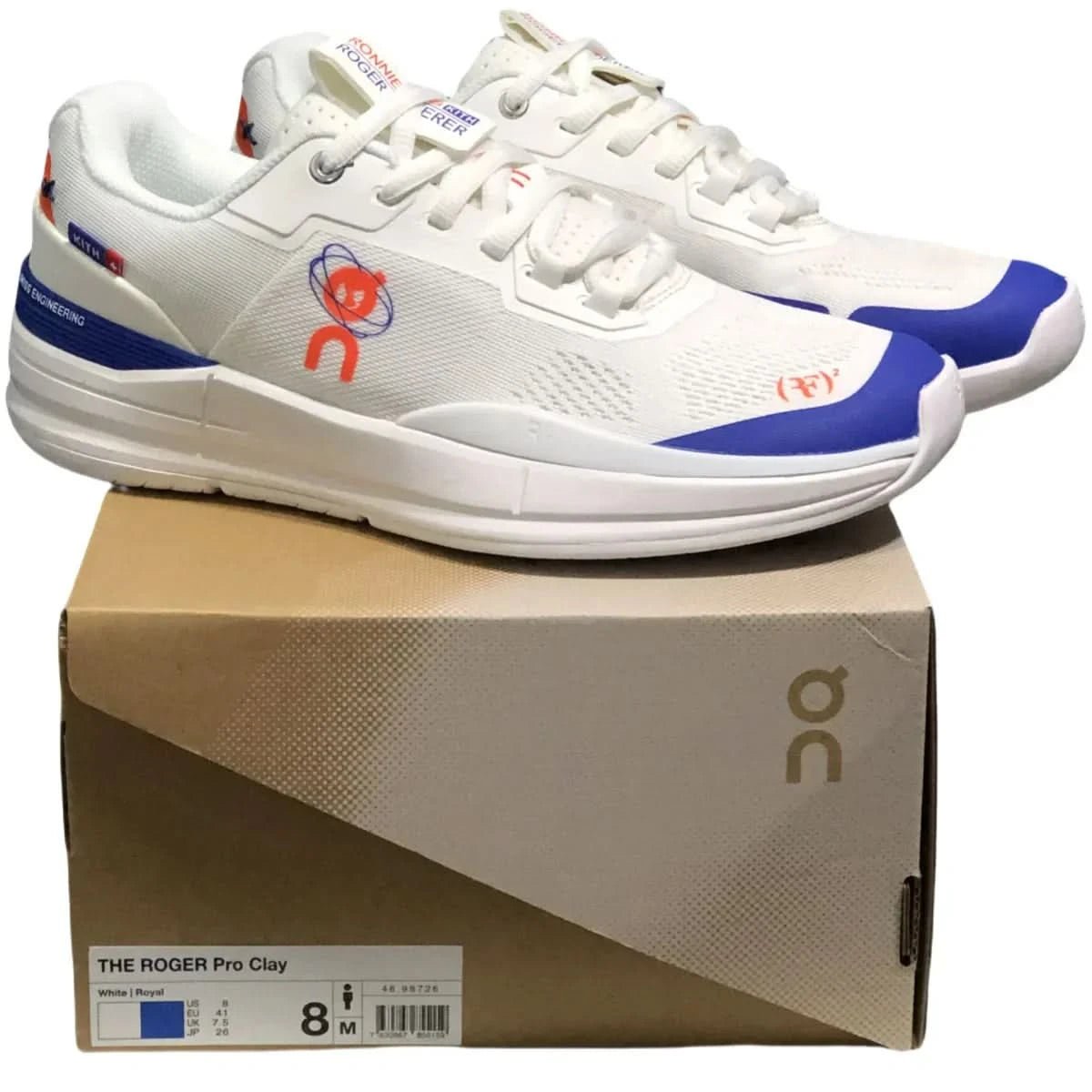 On The Roger Pro Women's Beige/Blue - Onsrunners