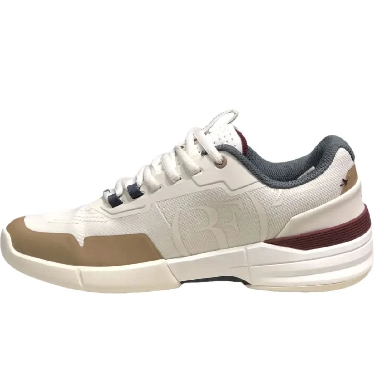 On The Roger Pro Women's Beige/Burgundy - Onsrunners