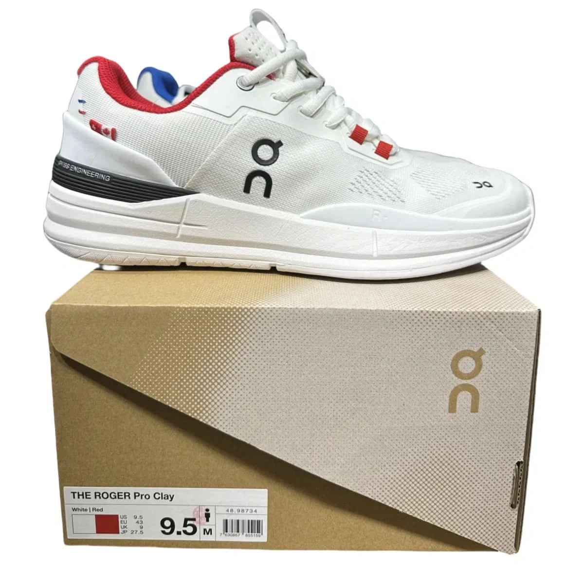 On The Roger Pro Women's Red/Blue - Onsrunners