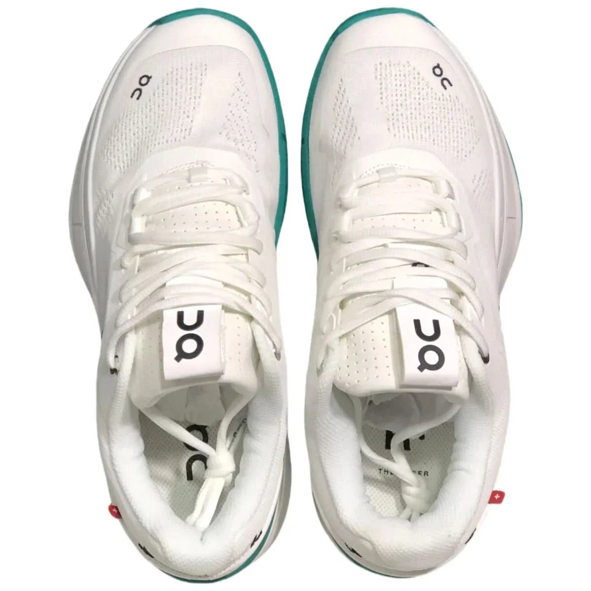 On The Roger Pro Women's White//Green - Onsrunners