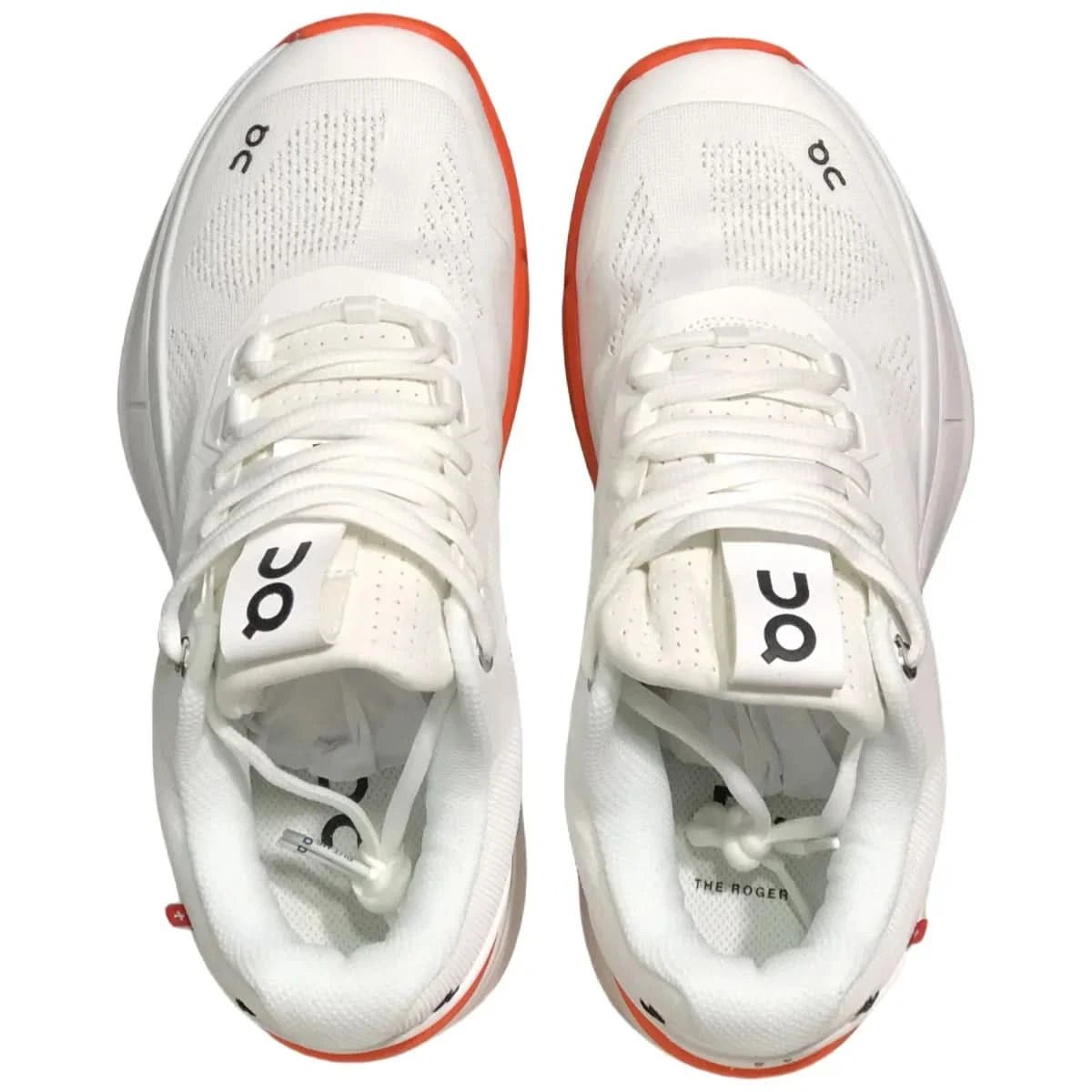 On The Roger Pro Women's White/Oranges - Onsrunners